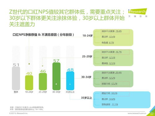2021年中国口红产品nps用户体验研究 