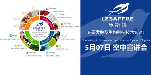 全球食品健康领导者之一 乐斯福集团 5月7日空中宣讲会